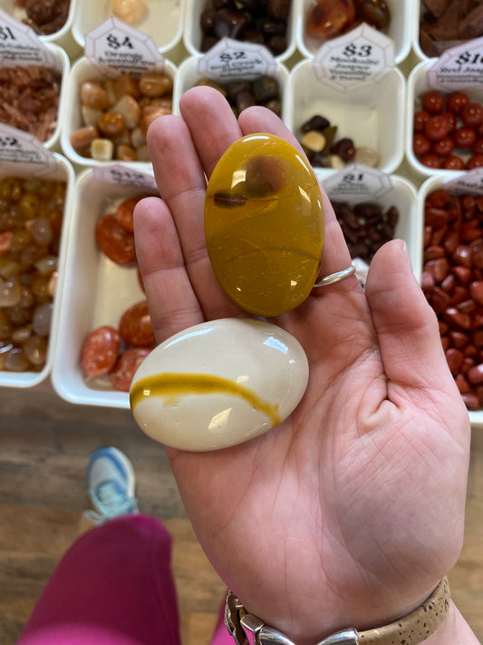 Mookaite Jasper (Versatility & Travel) Palm Stone