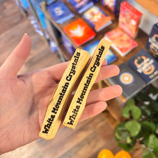 Engraved Palo Santo Sticks (Peru)