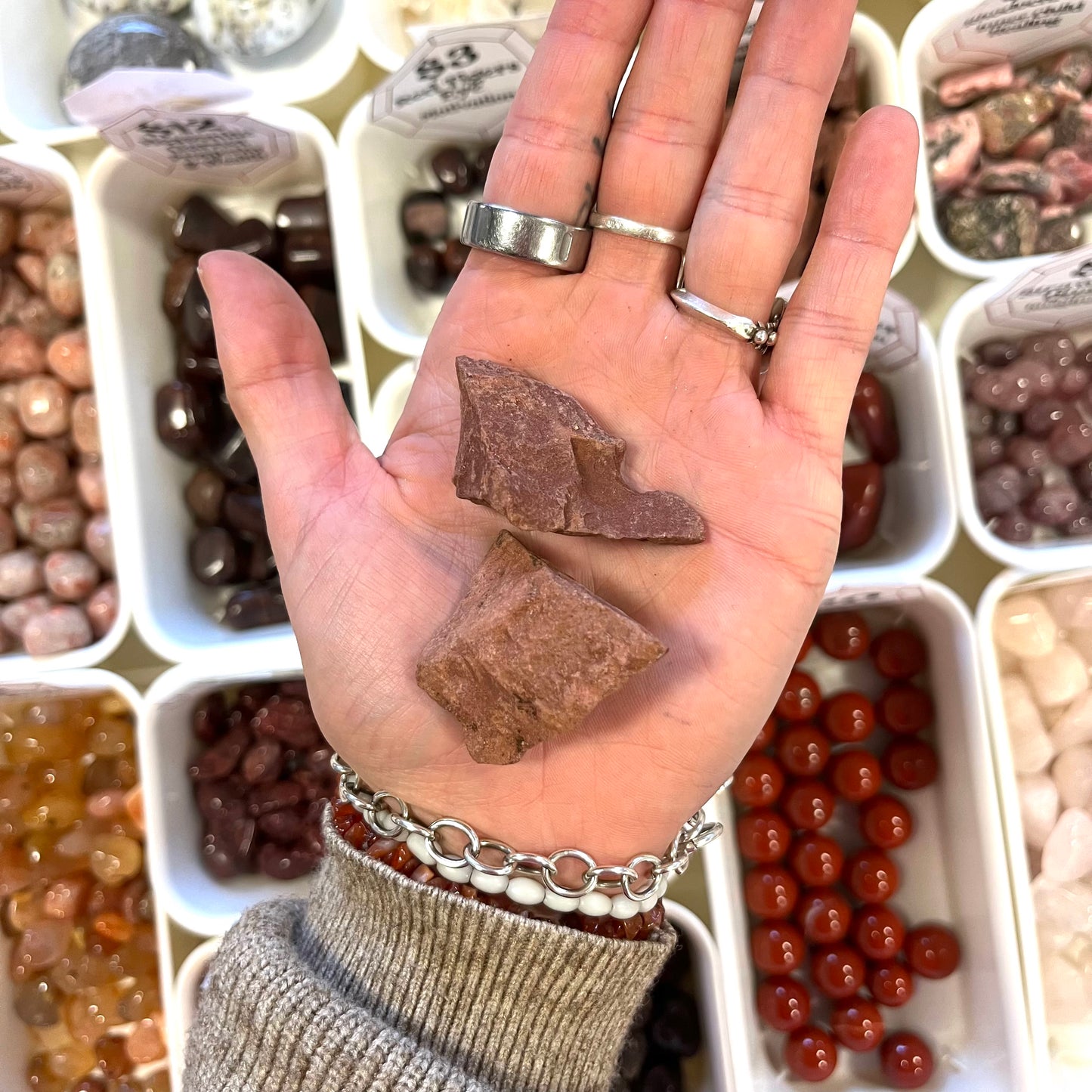 Red Jasper (Procrastination ) Rough