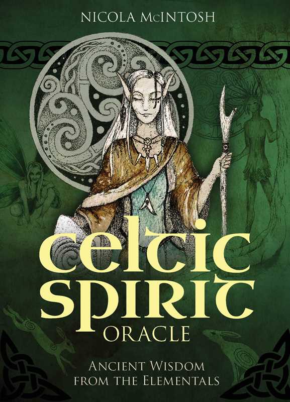 Celtic Spirit Oracle by Nicola McIntosh: Flashcards; 112 pages / English