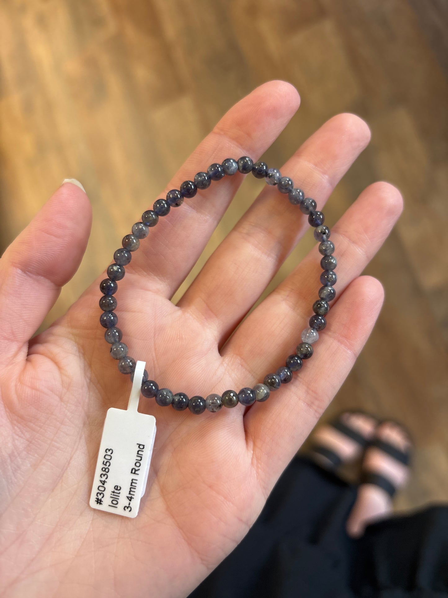 Iolite (Expansion & healing old wounds) bracelet 4mm