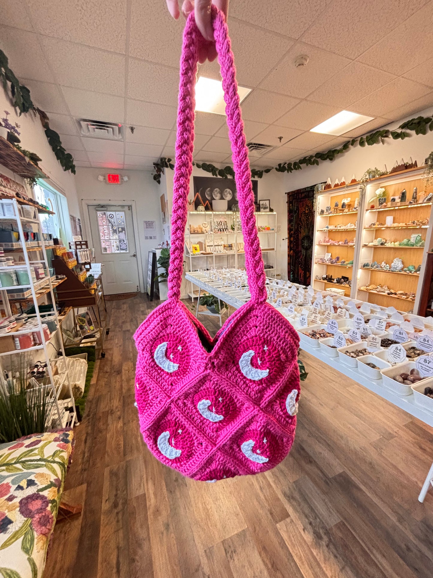 Crochet Moon Purse | The Crochet Witch