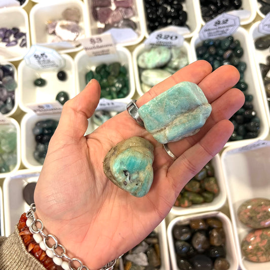 Amazonite (Comfort & Self Discovery) Tumbled XL