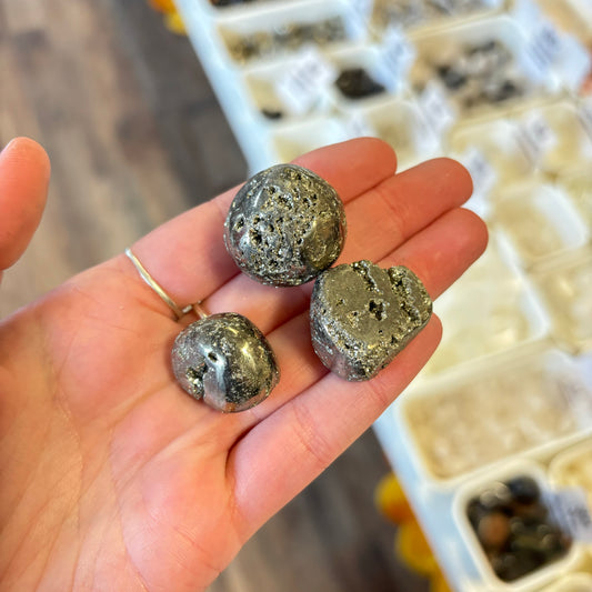 Pyrite (Manifestation) Tumbled