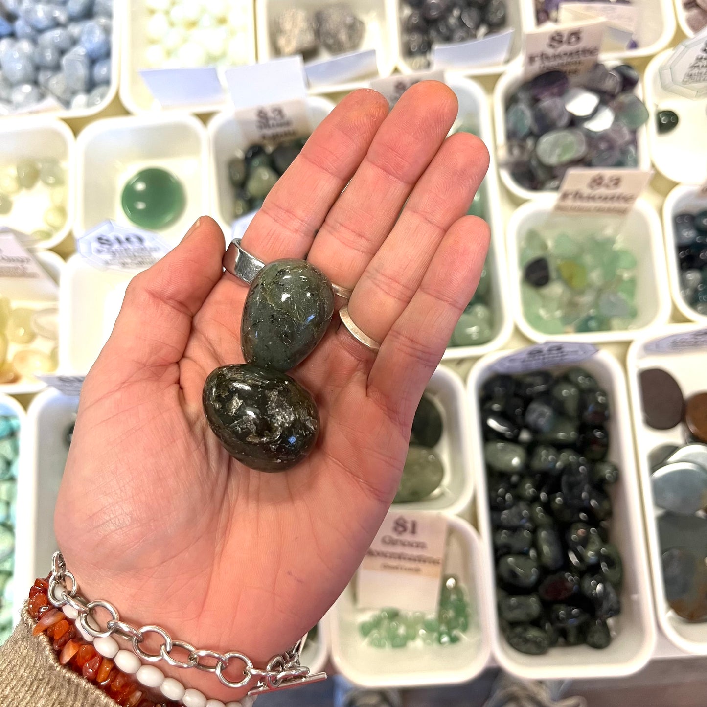 Labradorite (Manifestation) Eggs