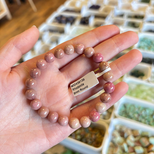 Rhodonite (Emotional Healing) Bracelet