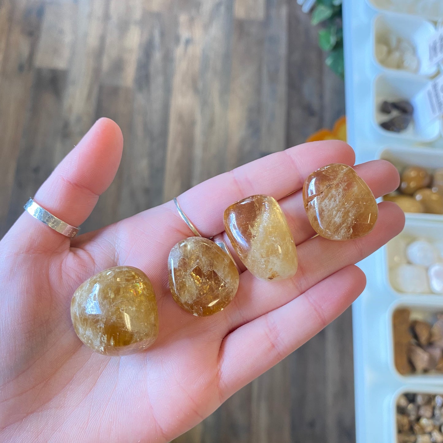 Honey Calcite (Joy & Optimism) Tumbled