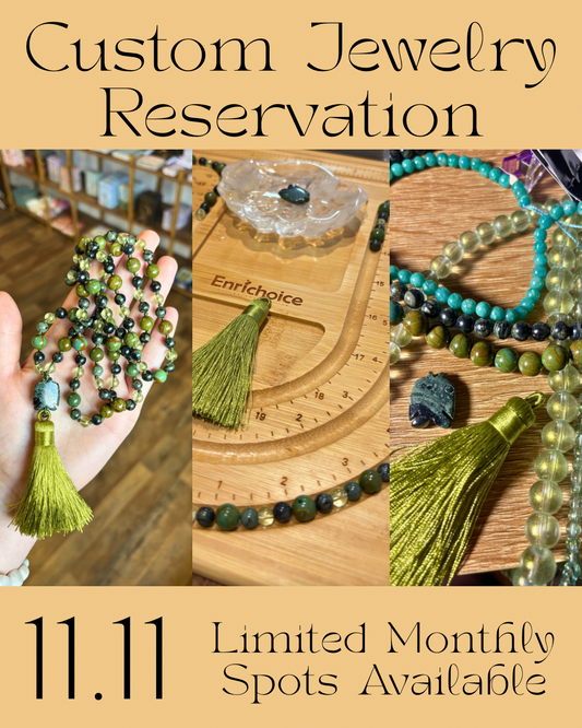 Custom Jewelry Reservation