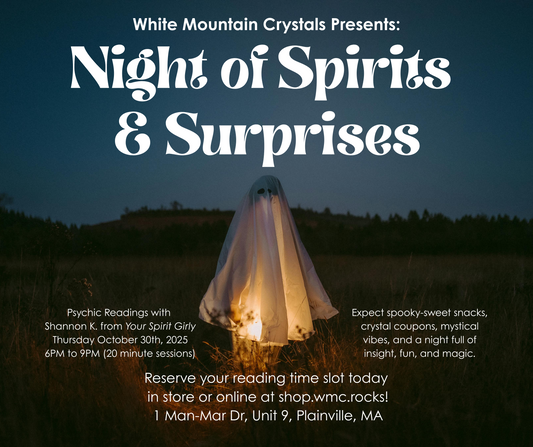 Night of Spirits & Surprises: Reservation for Psychic Readings with Shannon K.