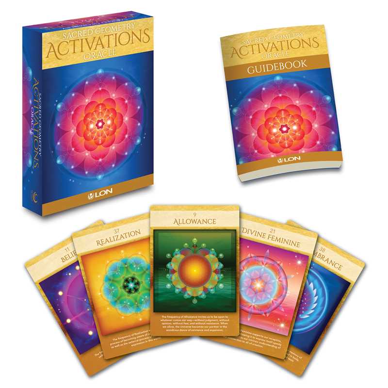 Sacred Geometry Activations Oracle by LON: Flashcards; 160 pages / English