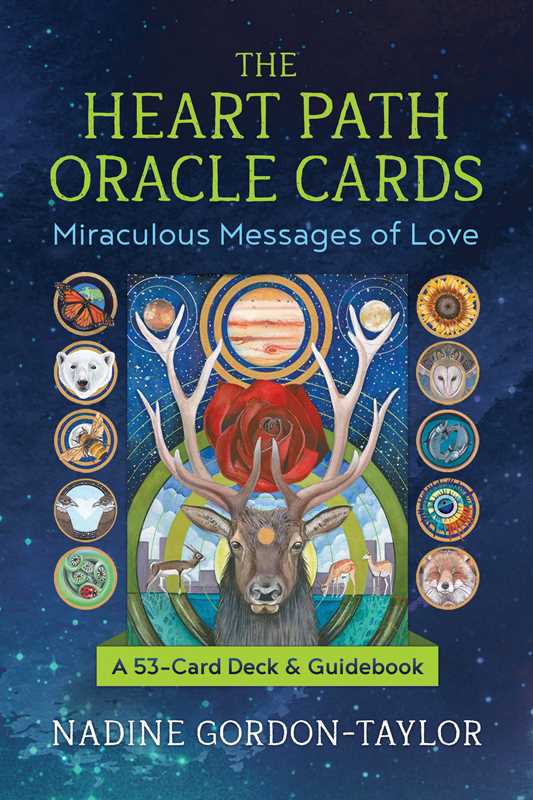 Heart Path Oracle Cards by Nadine Gordon-Taylor: Flashcards; 128 pages / English