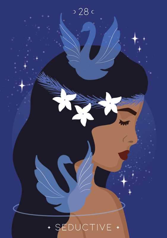 Sacred Feminine Oracle by Malory Malmasson: Flashcards; 176 pages / English