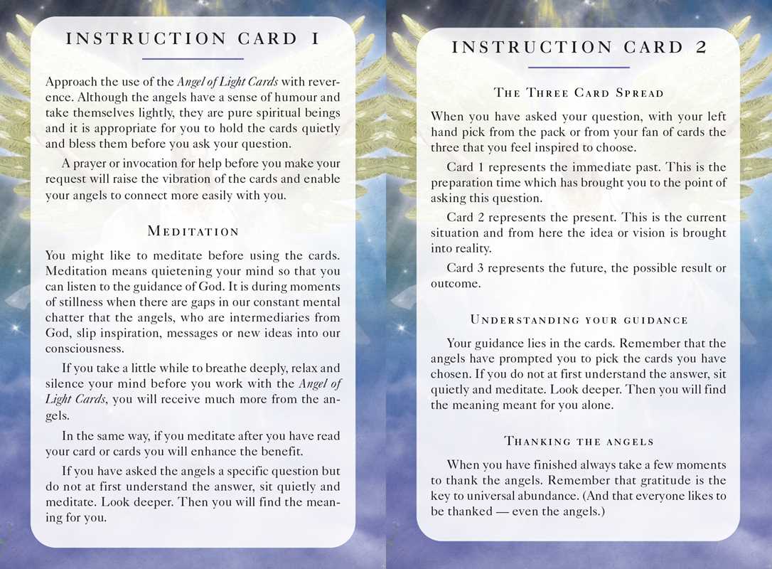 Angels of Light Cards by Diana Cooper: Flashcards; 54 pages / English
