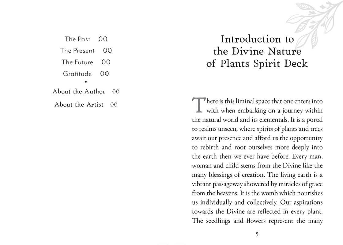 Plant Spirits Oracle by Laura Aversano: Flashcards; 128 pages / English