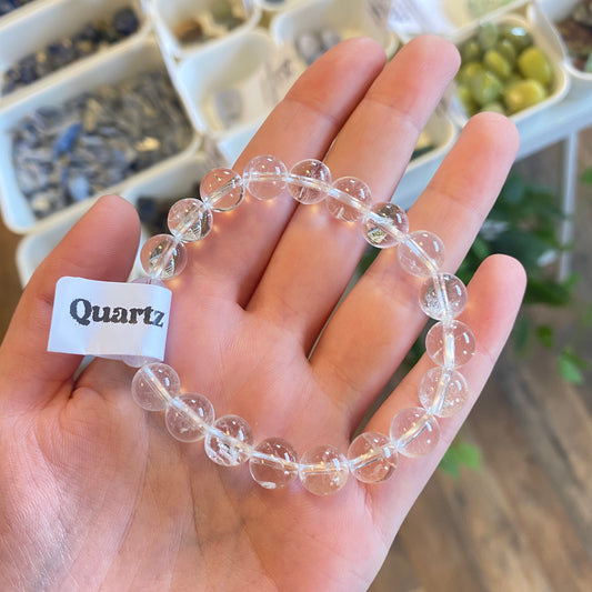 Clear Quartz (Amplification) Bracelet 10mm