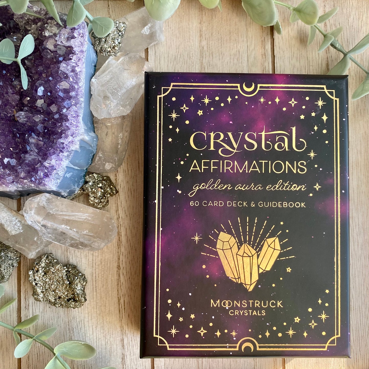 Crystal Affirmations Card Deck by Moonstruck Crystals